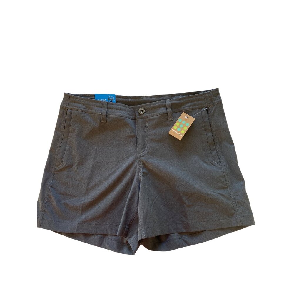 NWT Title Nine Kuhl Indestructible 2.0 Hiking Shorts 4.5" Women’s 10 Gray MSRP$7 - Picture 3 of 11